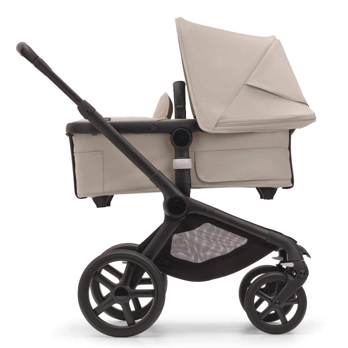 Poussette complète Bugaboo FOX 5 Black-Desert taupe