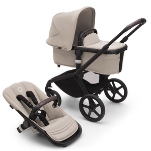 Poussette complète Bugaboo FOX 5 Black-Desert taupe