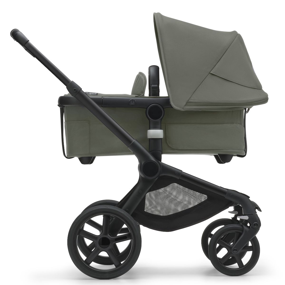 Poussette complète Bugaboo FOX 5 noir-vert forêt