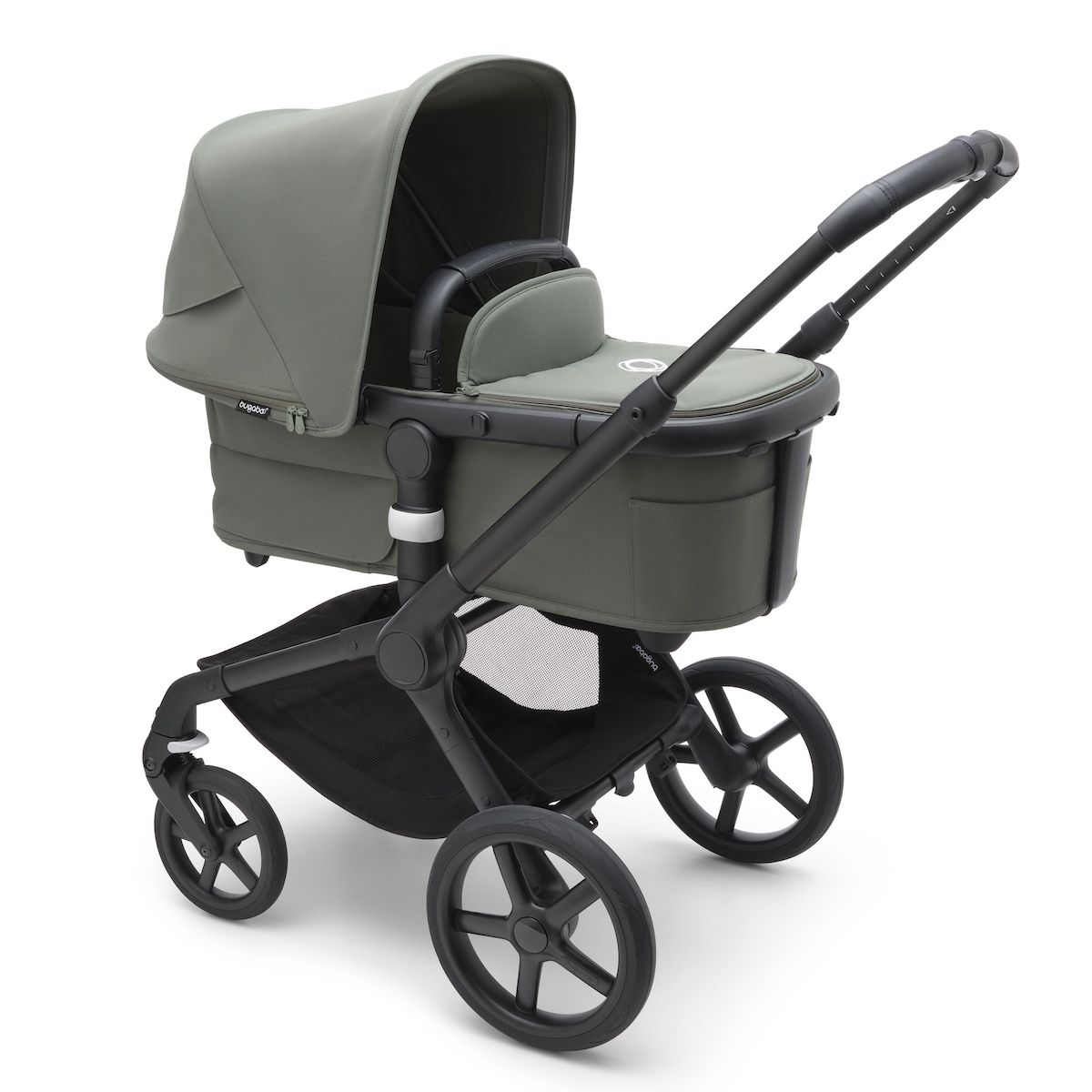 Poussette complète Bugaboo FOX 5 noir-vert forêt