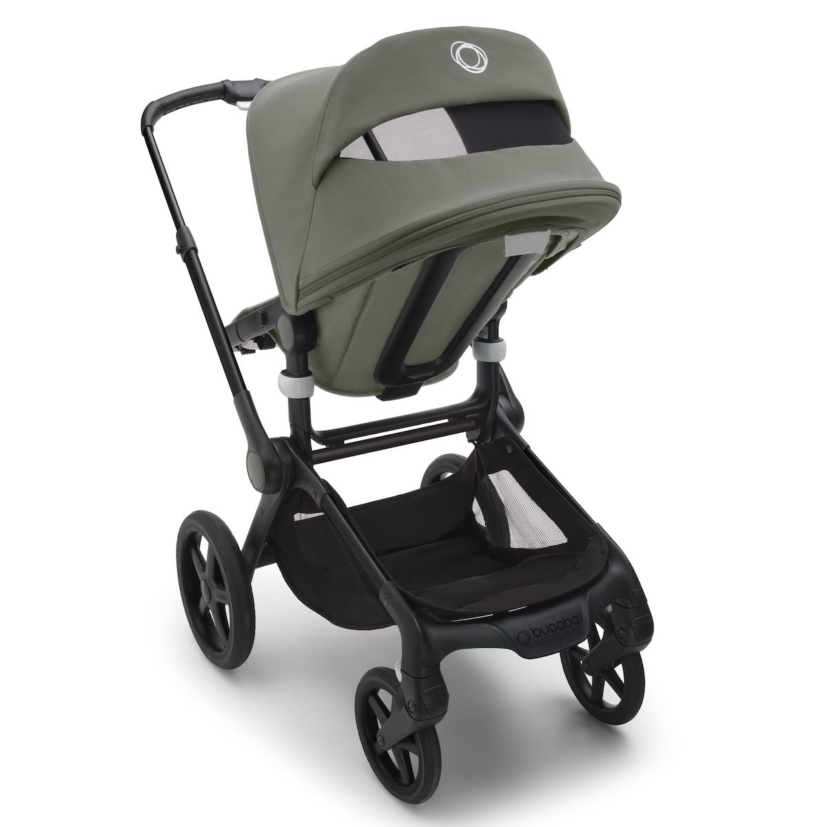 Poussette complète Bugaboo FOX 5 noir-vert forêt