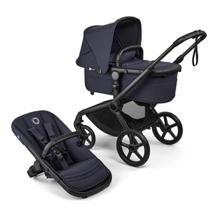 Poussette complète Bugaboo FOX 5 Renew Black Deep indigo