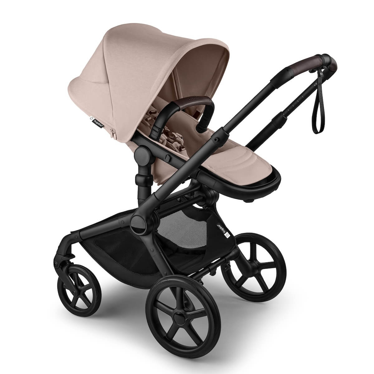 Poussette complète Bugaboo FOX 5 Renew Black Desert taupe melange