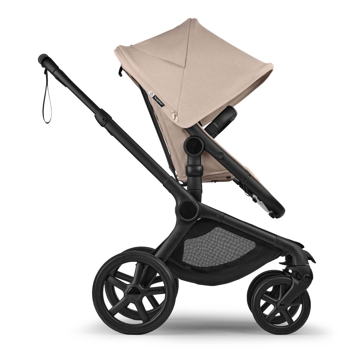 Poussette complète Bugaboo FOX 5 Renew Black Desert taupe melange