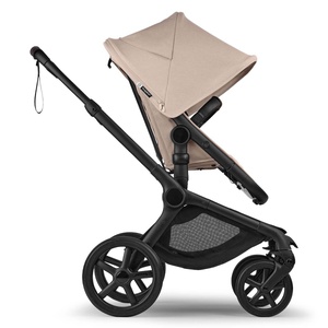 Poussette complète Bugaboo FOX 5 Renew Black Desert taupe melange