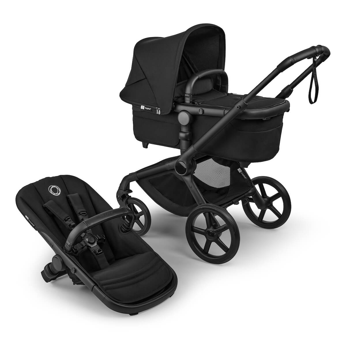Poussette complète Bugaboo FOX 5 Renew Black Heritage black