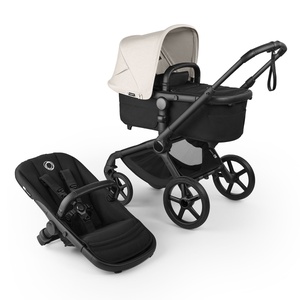 Poussette complète Bugaboo FOX 5 Renew Heritage black misty white
