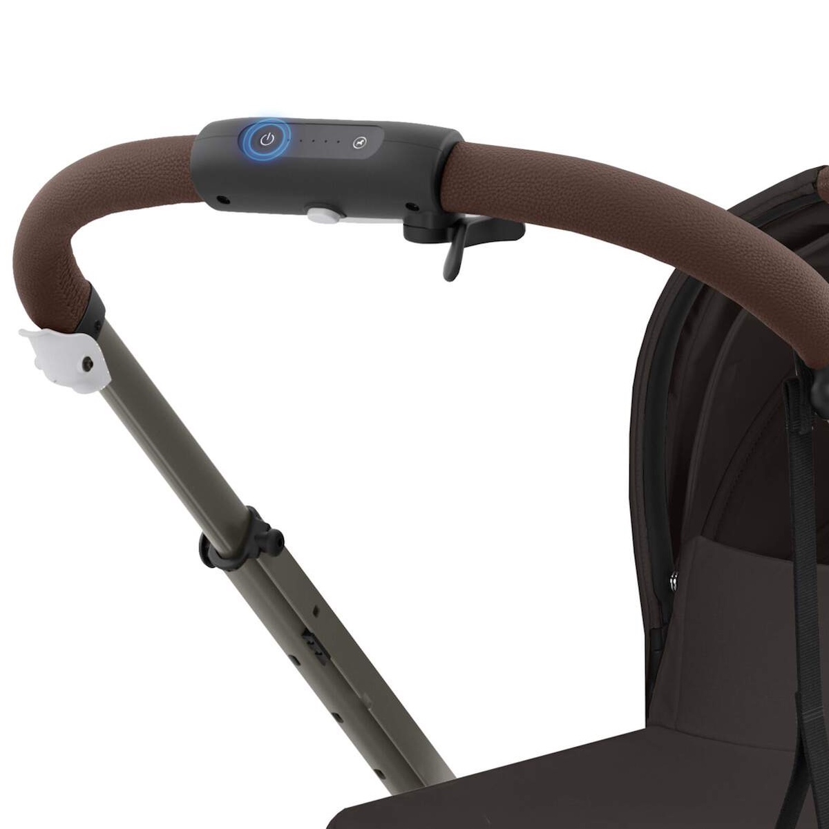 Poussette complète eGAZELLE S Cybex Taupe Chocolate Brown