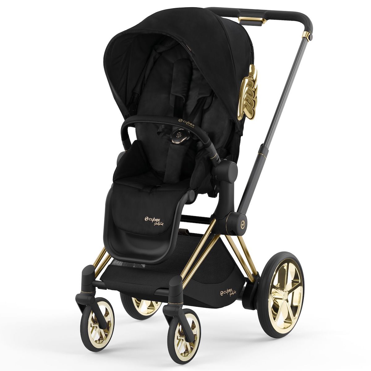 Poussette complète ePRIAM Cybex Wings black