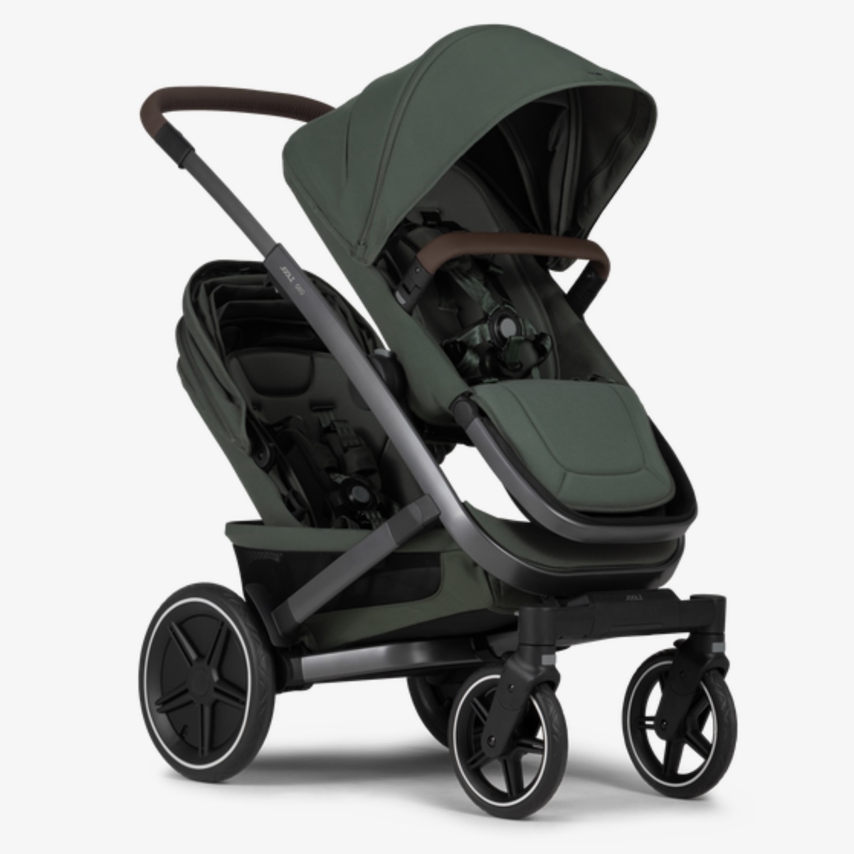 Poussette complète GEO3 TWIN Joolz Forest green