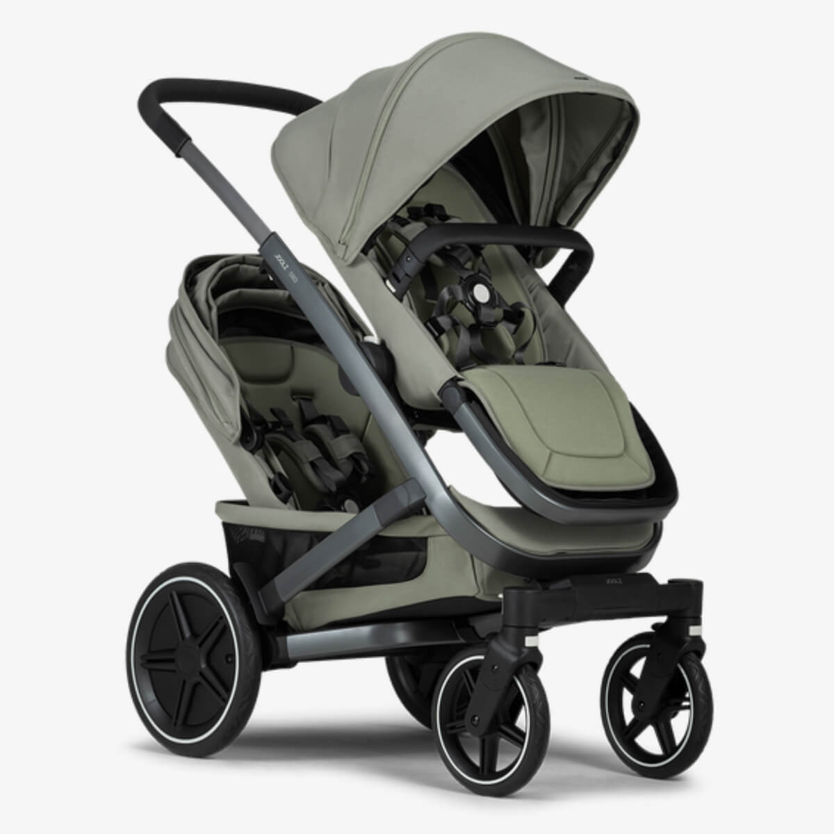 Poussette complète GEO3 TWIN Joolz Sage green