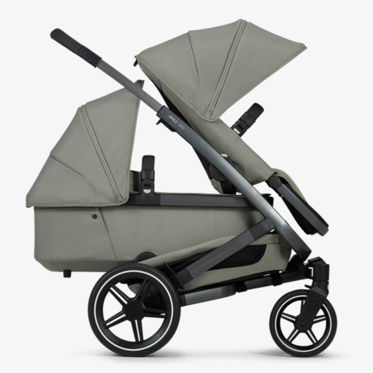 Poussette complète GEO3 TWIN Joolz Sage green