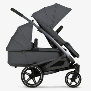 Poussette complète GEO3 TWIN Joolz Stone grey