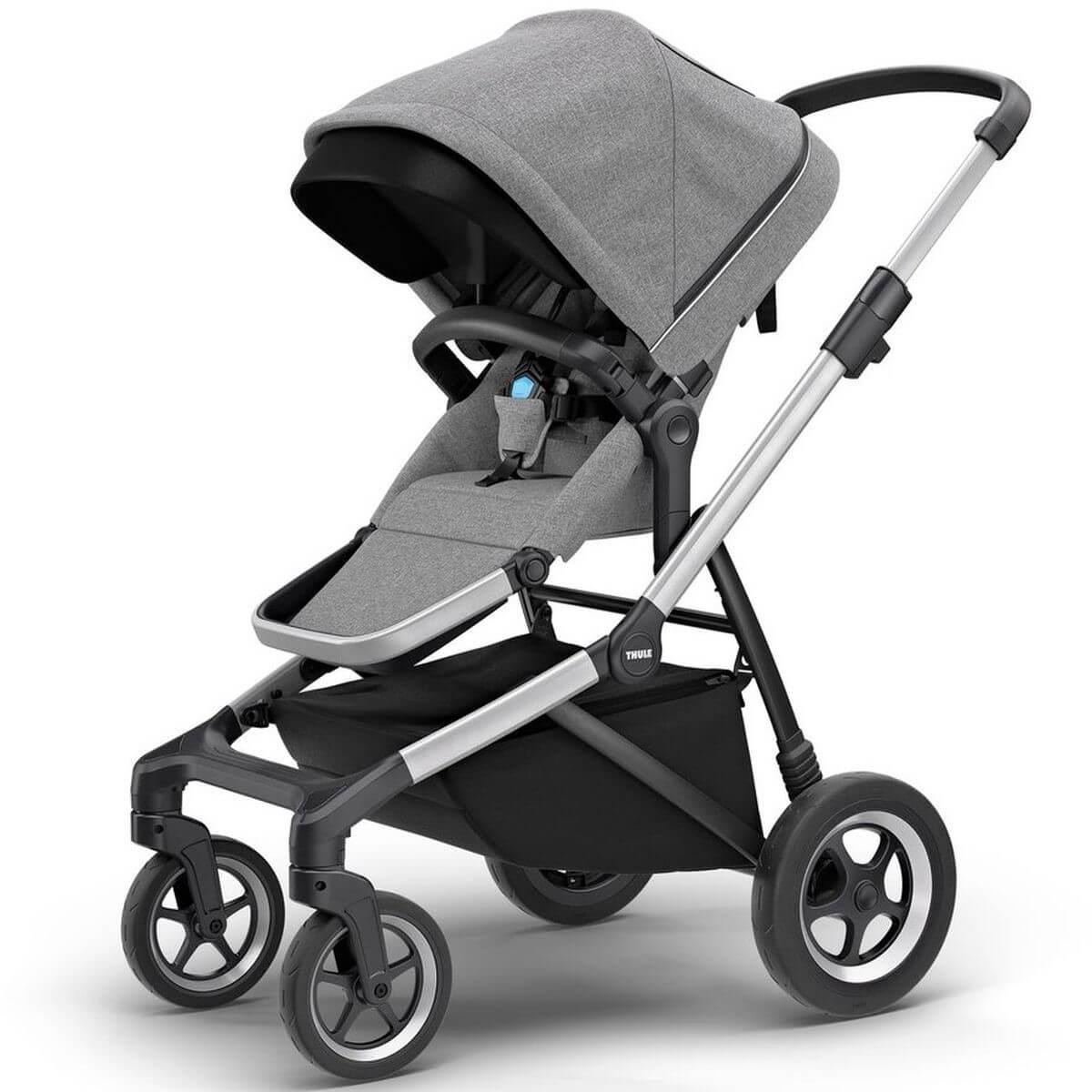 Poussette complète SLEEK Thule grey melange