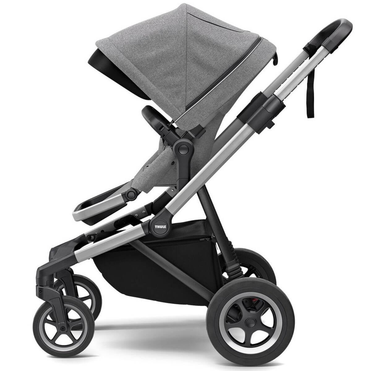Poussette complète SLEEK Thule grey melange