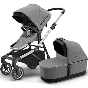 Poussette complète SLEEK Thule grey melange