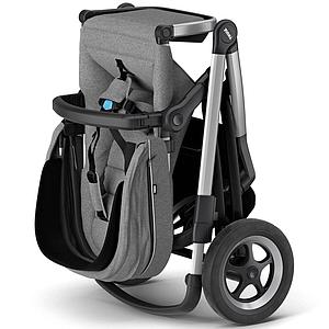 Poussette complète SLEEK Thule grey melange