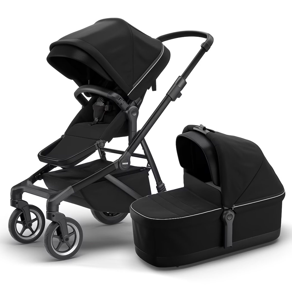 Poussette complète SLEEK Thule Midnight Black on Black
