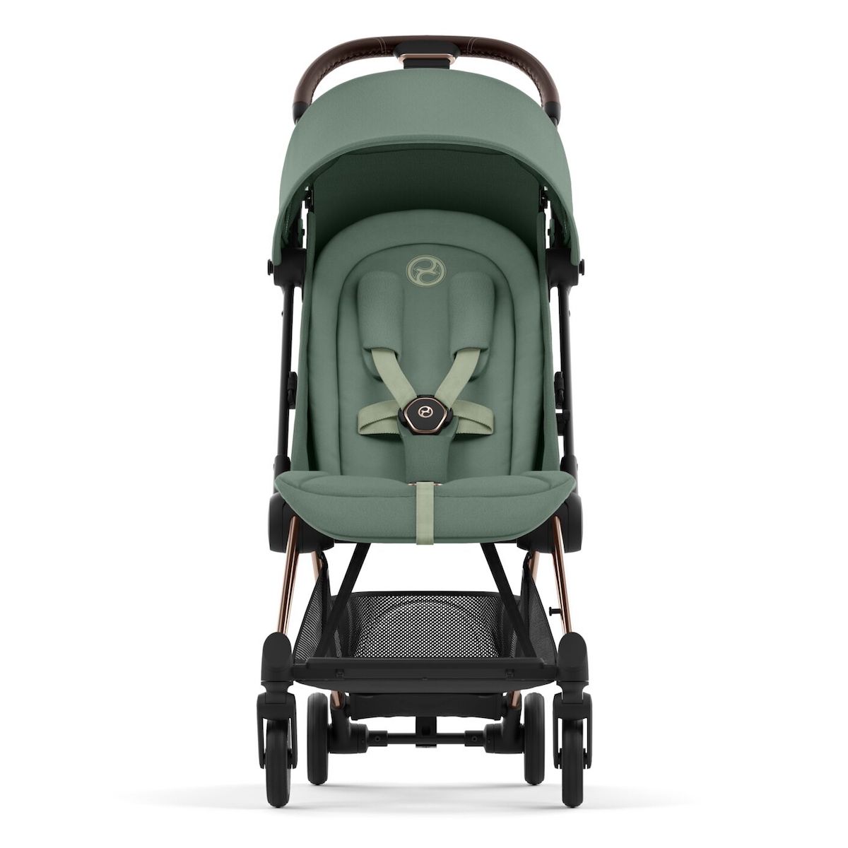 Poussette COŸA Cybex Rosegold-Leaf Green