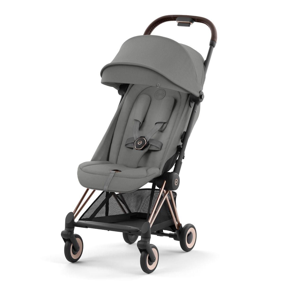 Poussette COŸA Cybex Rosegold-MirageGrey