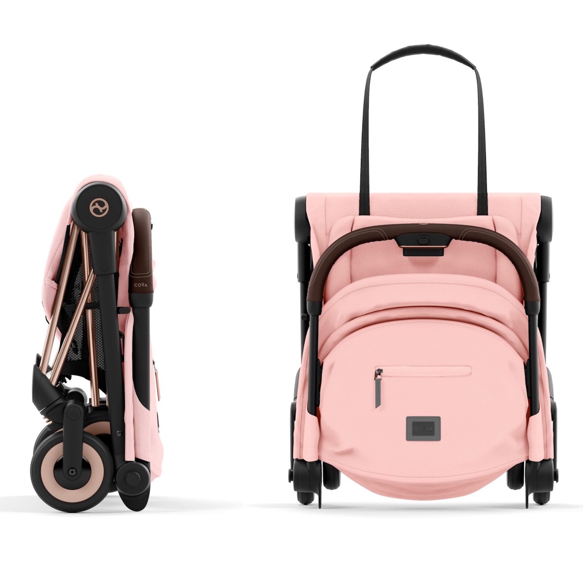 Poussette COŸA Cybex Rosegold-Peach Pink
