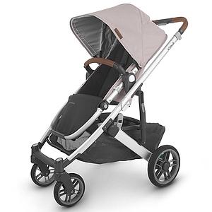 Poussette CRUZ V2 Uppababy Alice dusty pink-silver-saddle leather 