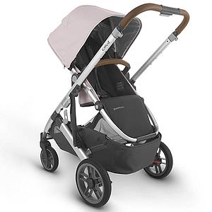 Poussette CRUZ V2 Uppababy Alice dusty pink-silver-saddle leather 