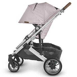 Poussette CRUZ V2 Uppababy Alice dusty pink-silver-saddle leather 