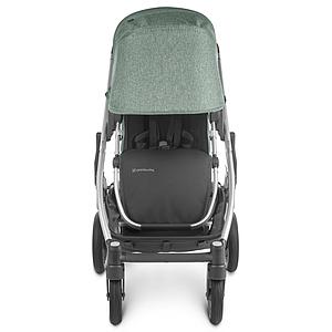 Poussette CRUZ V2 Uppababy Emmett green melée-silver-saddle leather
