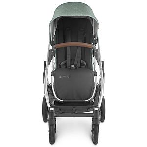 Poussette CRUZ V2 Uppababy Emmett green melée-silver-saddle leather