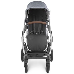 Poussette CRUZ V2 Uppababy Gregory bluegrey melée-silver-saddle leather