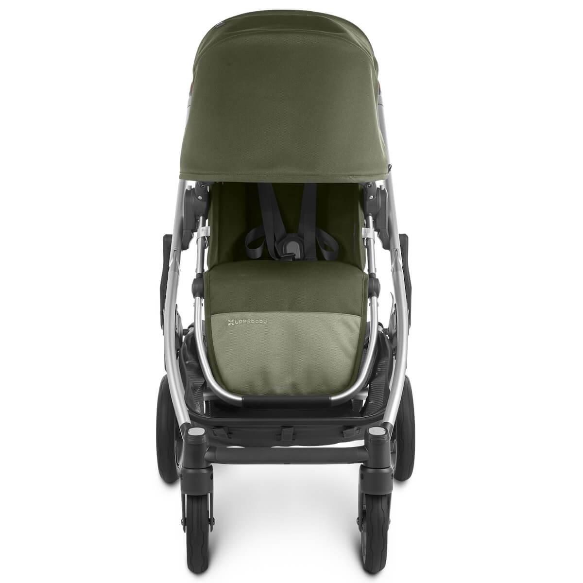 Poussette CRUZ V2 Uppababy Hazel olive-silver-saddle leather