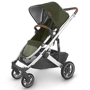 Poussette CRUZ V2 Uppababy Hazel olive-silver-saddle leather