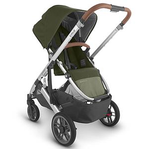 Poussette CRUZ V2 Uppababy Hazel olive-silver-saddle leather