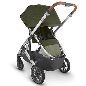Poussette CRUZ V2 Uppababy Hazel olive-silver-saddle leather