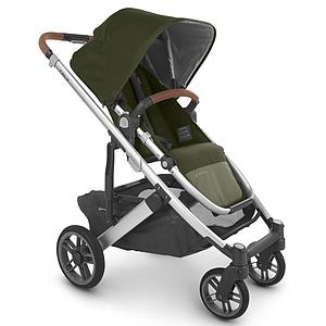 Poussette CRUZ V2 Uppababy Hazel olive-silver-saddle leather