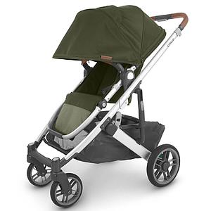 Poussette CRUZ V2 Uppababy Hazel olive-silver-saddle leather