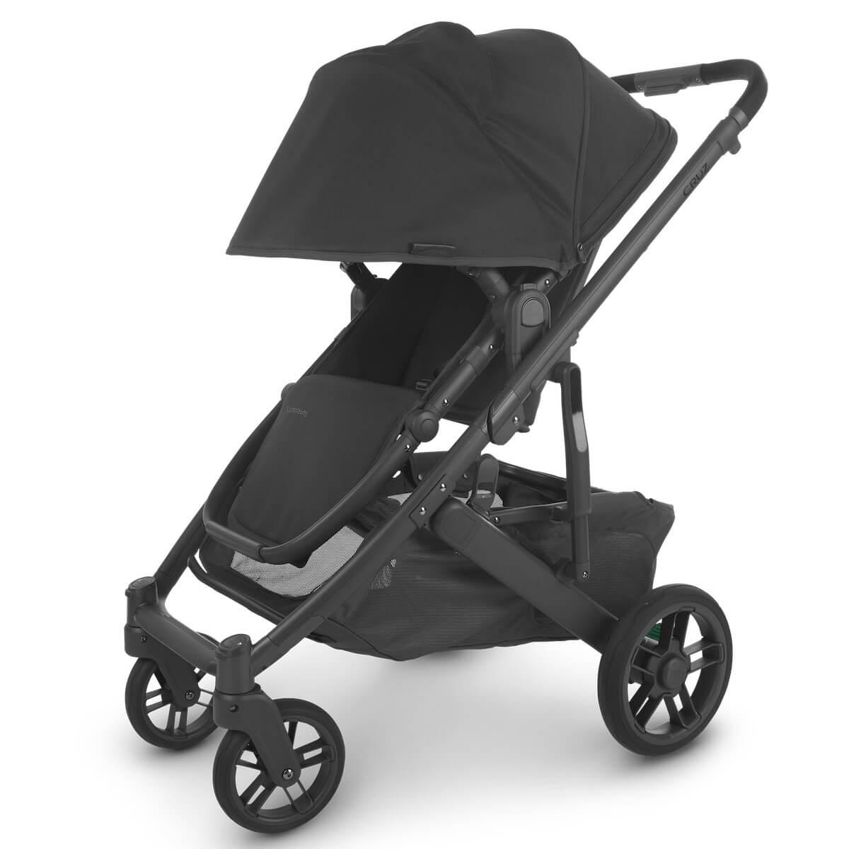 Poussette CRUZ V2 Uppababy Jake black mat carbon-black-leather