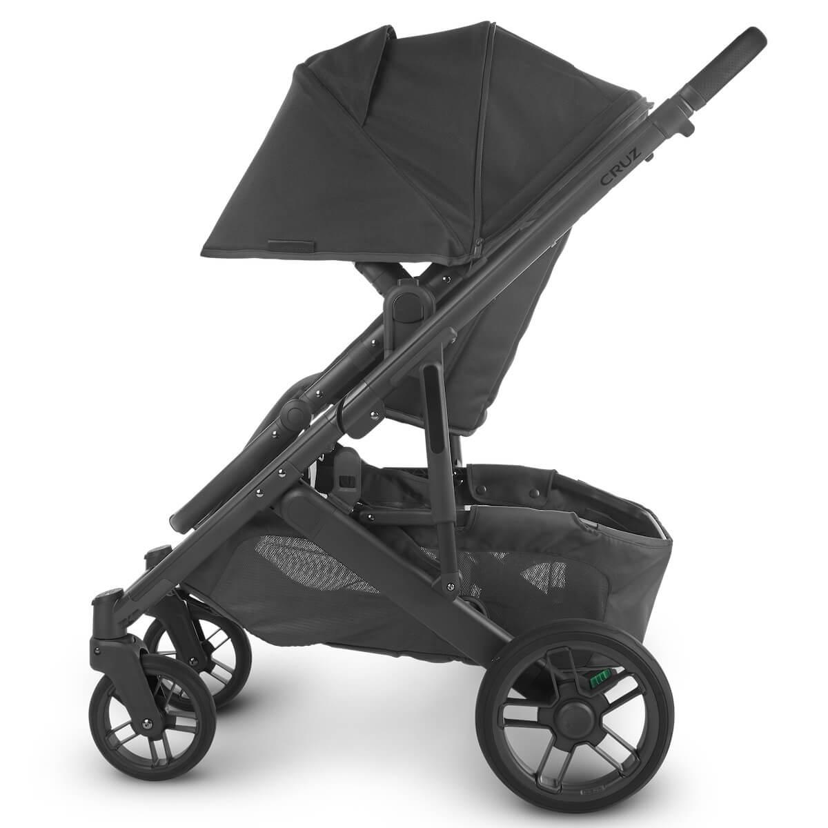 Poussette CRUZ V2 Uppababy Jake black mat carbon-black-leather
