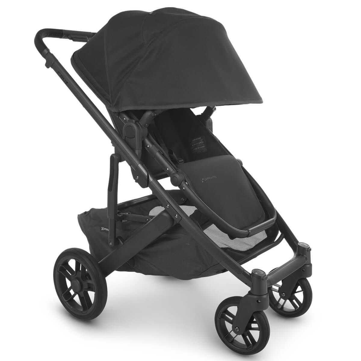 Poussette CRUZ V2 Uppababy Jake black mat carbon-black-leather