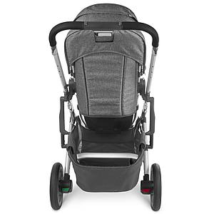 Poussette CRUZ V2 Uppababy Jordan antraciet melée-silver-saddle leather