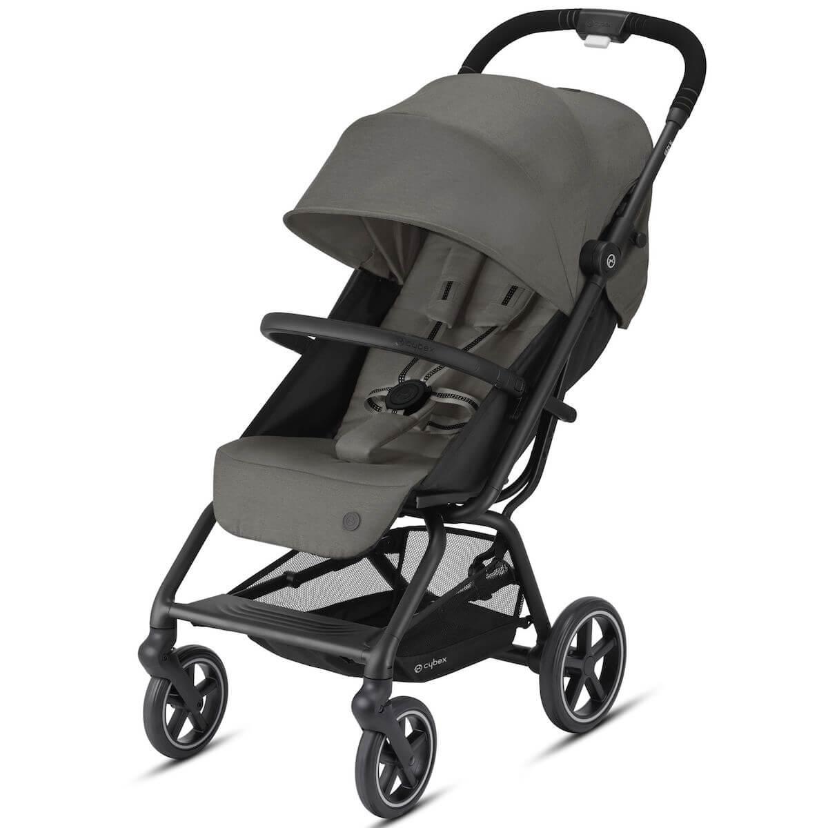 Poussette EEZY S PLUS 2 BLK Cybex Soho grey-mid grey