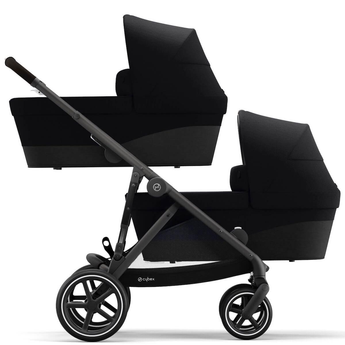 Poussette GAZELLE S BLK Cybex deep black-black