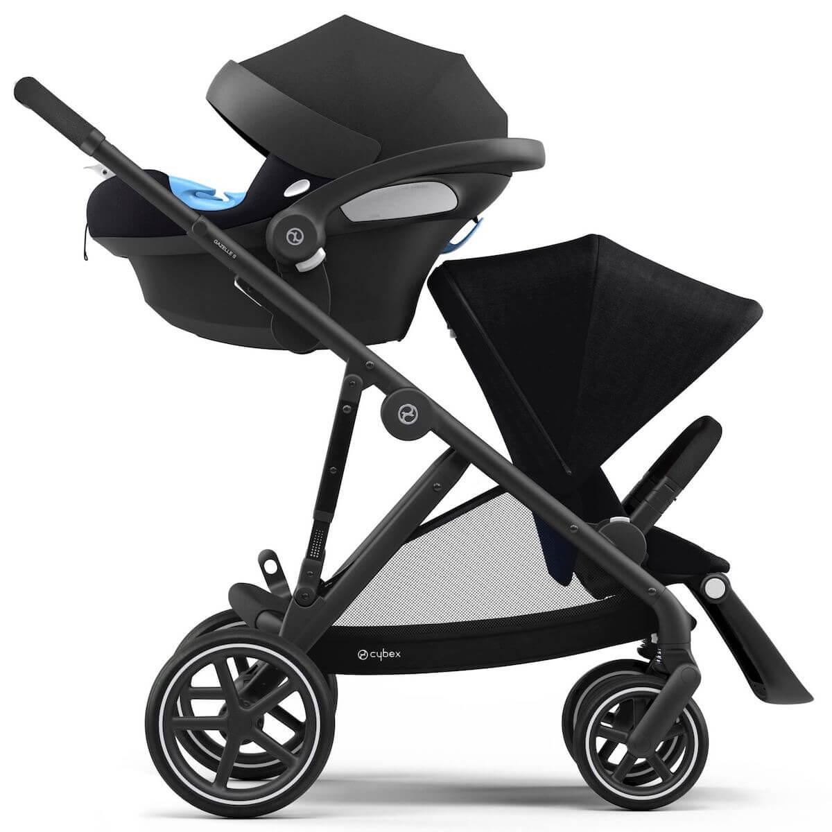 Poussette GAZELLE S BLK Cybex deep black-black