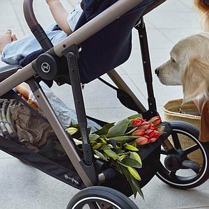 Poussette GAZELLE S BLK Cybex deep black-black