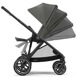 Poussette GAZELLE S BLK Cybex Soho grey-mid grey