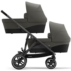 Poussette GAZELLE S BLK Cybex Soho grey-mid grey