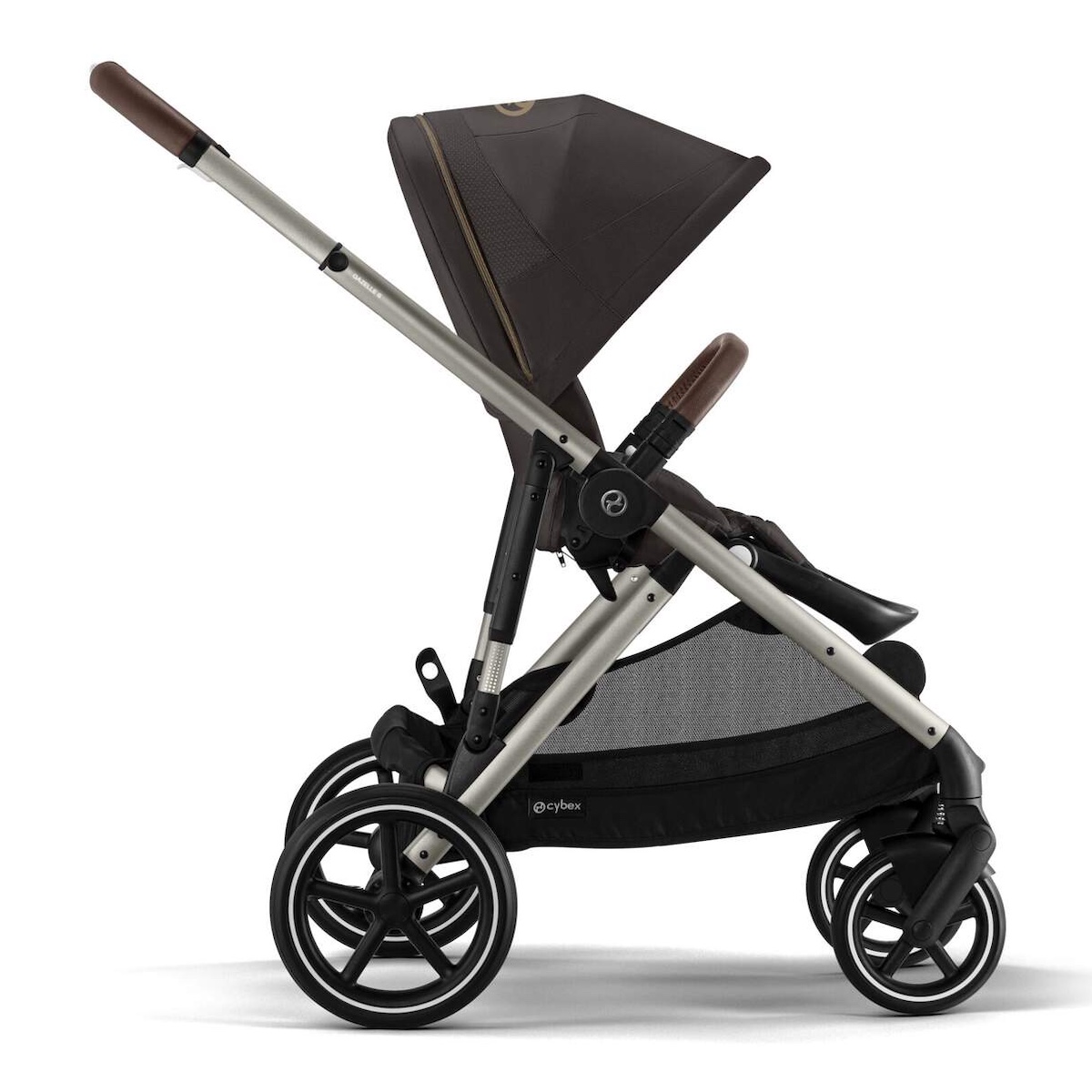 Poussette GAZELLE S Cybex Taupe Chocolate brown