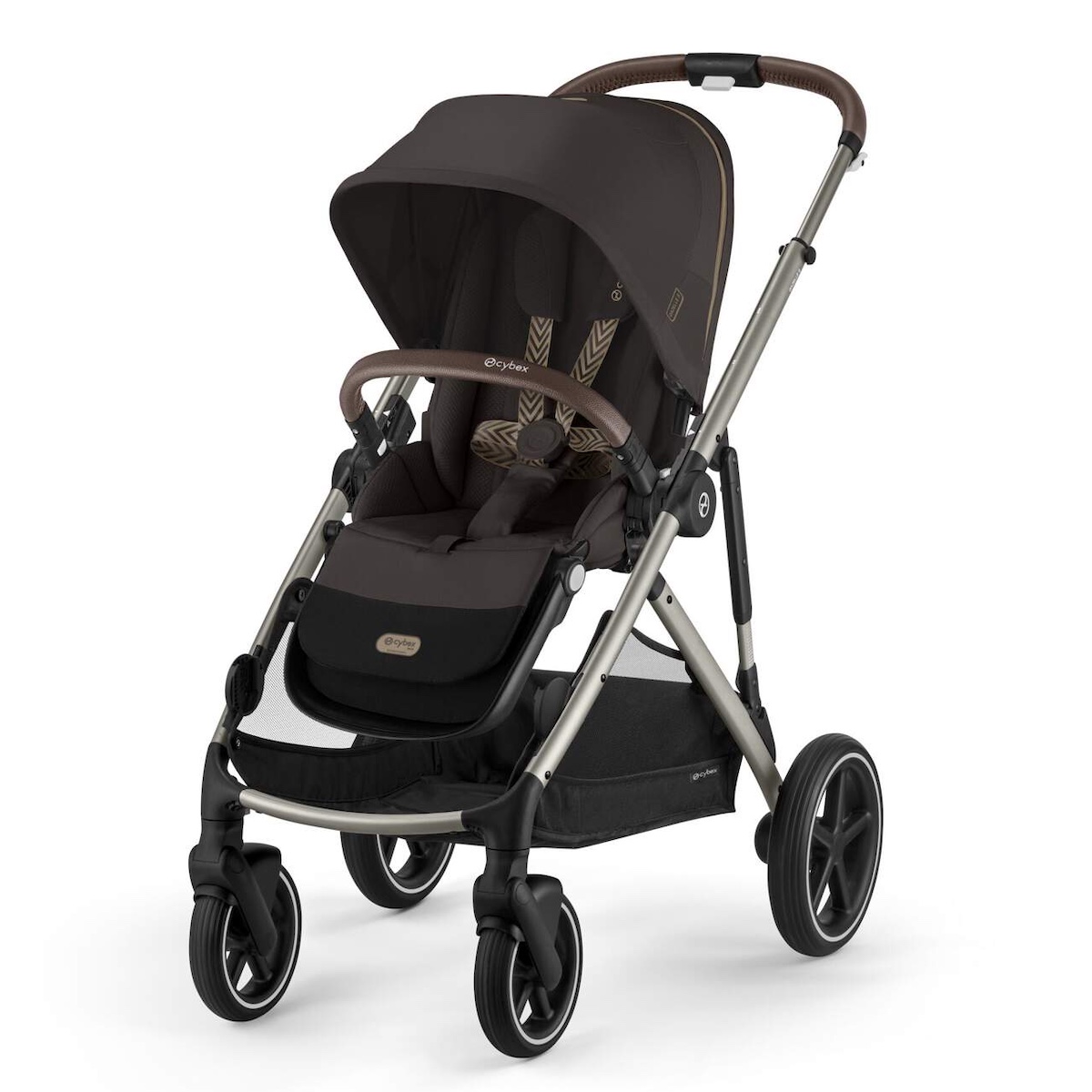 Poussette GAZELLE S Cybex Taupe Chocolate brown