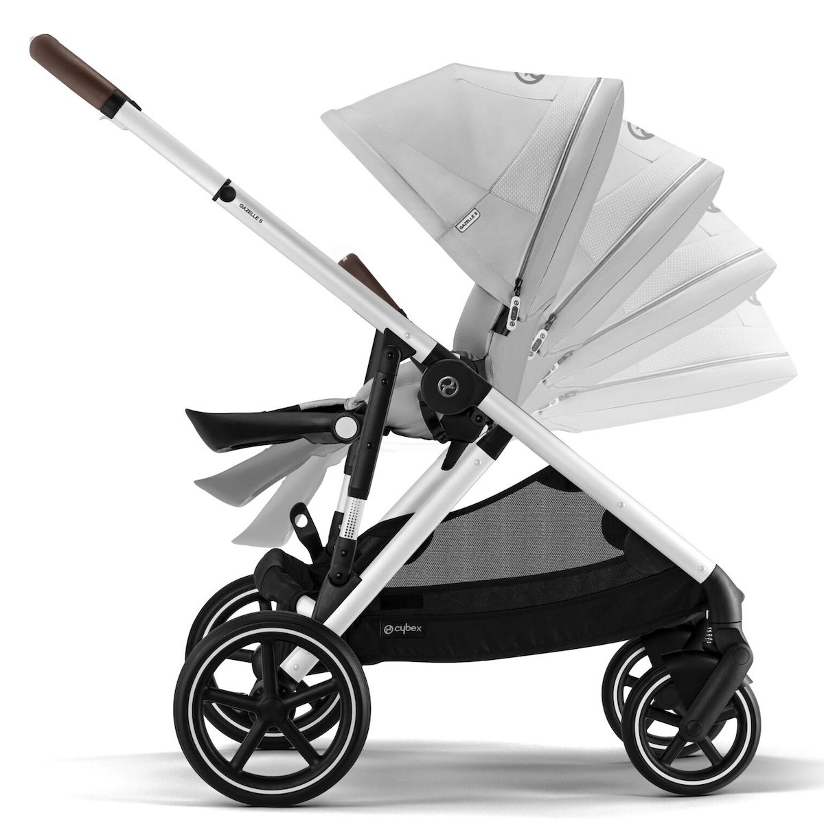 Poussette GAZELLE S SLV Cybex Lava Grey